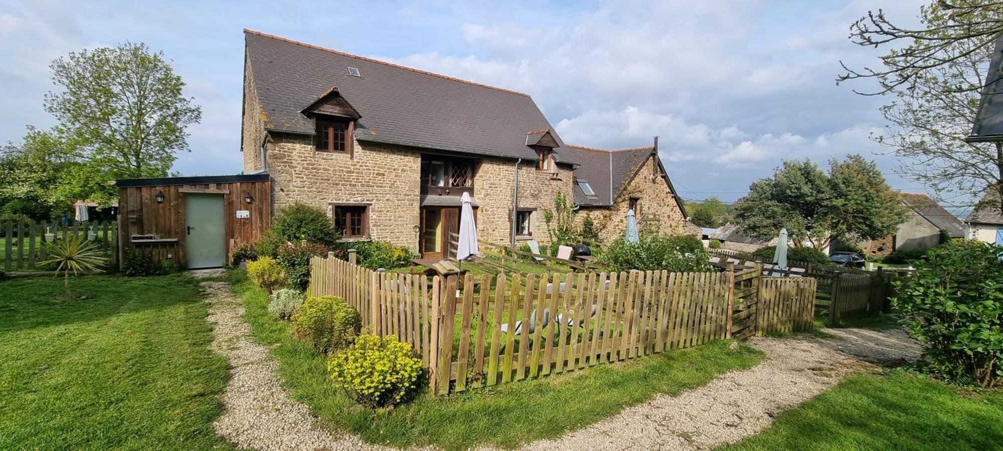 Gites Ferme De La Baie Roz-sur-Couesnon Exterior foto